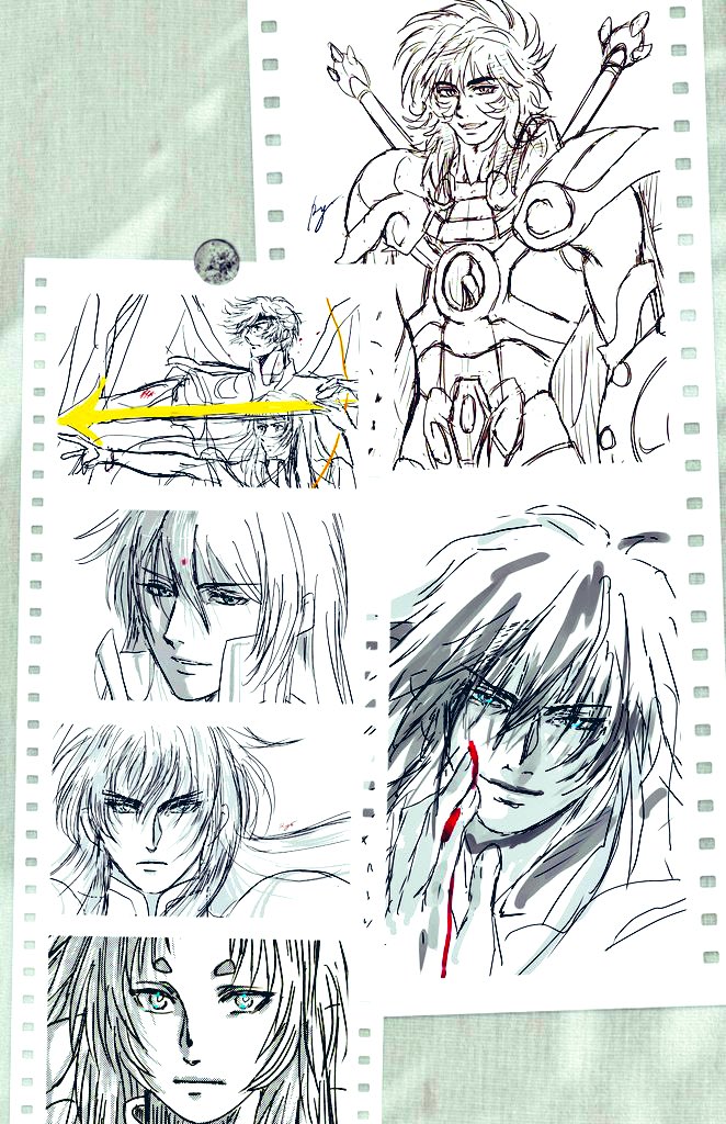 LCと無印mix
#イラスト
#黄金聖闘士 
