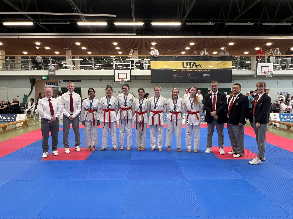 lisburn TKD Club (@lisburntkd) on Twitter photo Champions at the Northern Ireland interclub development poomsae competition At Queens PEC, well done guys. <a href="/BritTaekwondo/">British Taekwondo</a> <a href="/HarrogateKTA/">Harrogate KTA</a> <a href="/_SportNI/">Sport NI</a> <a href="/FemSportsForum/">Female Sports Forum</a> <a href="/BBCSPORTNI/">BBC SPORT NI</a> <a href="/worldtaekwondo/">World Taekwondo</a> <a href="/UKPoomsae/">UK Poomsae Committee</a> <a href="/VisitLisburn/">Visit Lisburn Castlereagh</a> <a href="/BelLiveSport/">Belfast Live Sport</a> <a href="/BelfastHourNI/">#BelfastHour</a> Champions at the Northern Ireland interclub development poomsae competition At Queens PEC, well done guys. <a href="/BritTaekwondo/">British Taekwondo</a> <a href="/HarrogateKTA/">Harrogate KTA</a> <a href="/_SportNI/">Sport NI</a> <a href="/FemSportsForum/">Female Sports Forum</a> <a href="/BBCSPORTNI/">BBC SPORT NI</a> <a href="/worldtaekwondo/">World Taekwondo</a> <a href="/UKPoomsae/">UK Poomsae Committee</a> <a href="/VisitLisburn/">Visit Lisburn Castlereagh</a> <a href="/BelLiveSport/">Belfast Live Sport</a> <a href="/BelfastHourNI/">#BelfastHour</a>
