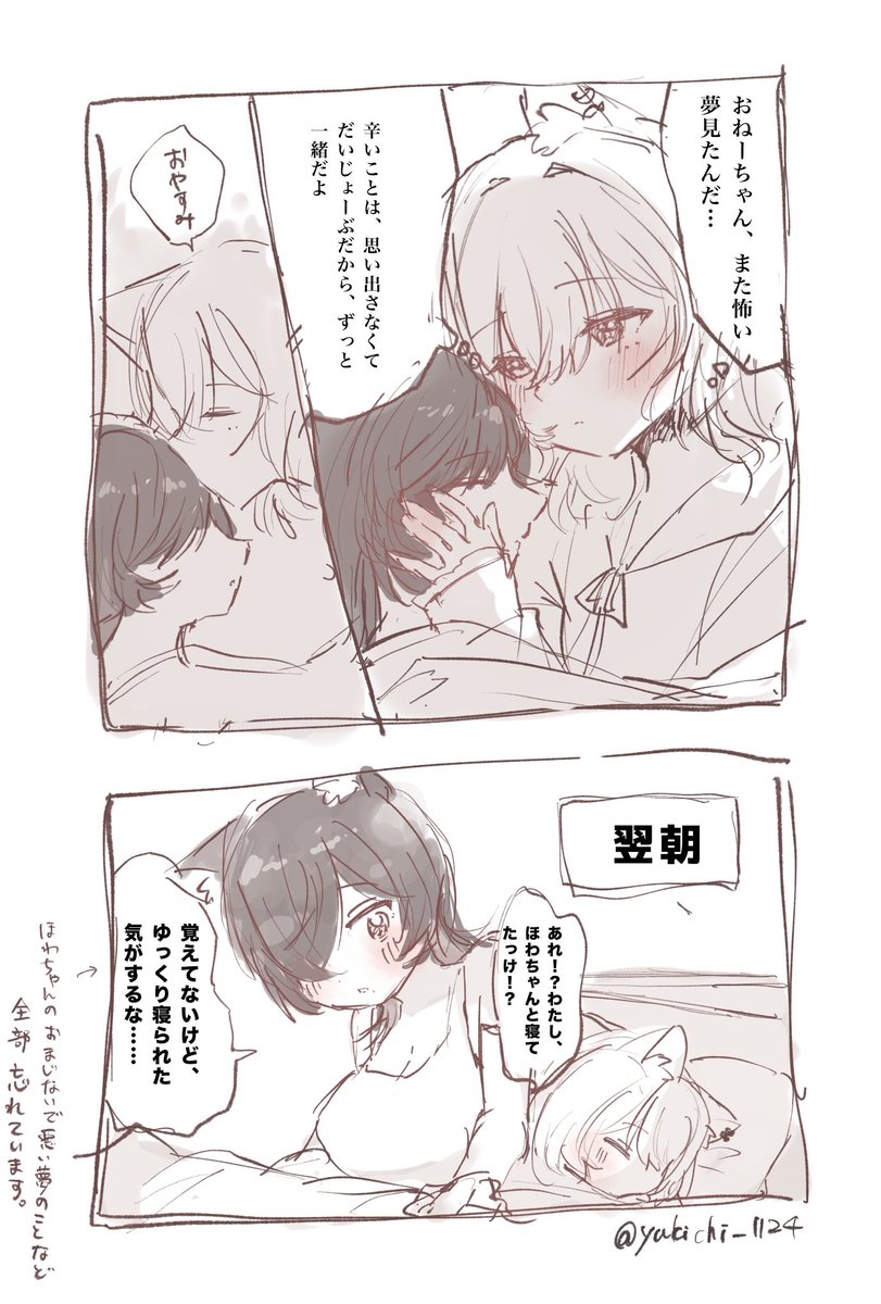 自創作3人組の漫画と関係図メモです📝 