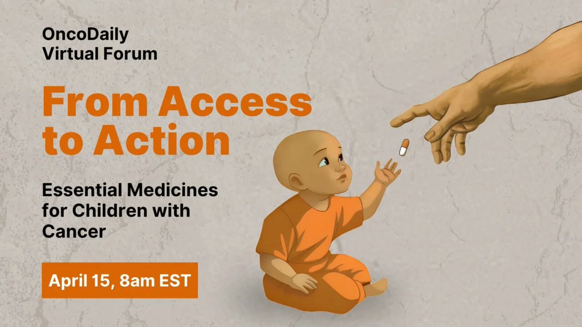 OncoDaily (@oncodaily) on Twitter photo The Essential Medicines for Children with Cancer: From Access to Action by OncoDaily
<a href="/gchantada/">Guillermo Chantada</a> <a href="/Gilles_Vassal/">Gilles Vassal</a> <a href="/Anna_ava__art/">Anna A. Avagyan</a>
oncodaily.com/blog/the-essen…
#Cancer #ChildhoodCancer #OncoDaily #Oncology #PediatricCancer #Medicine #Health #MedX #MedEd The Essential Medicines for Children with Cancer: From Access to Action by OncoDaily
<a href="/gchantada/">Guillermo Chantada</a> <a href="/Gilles_Vassal/">Gilles Vassal</a> <a href="/Anna_ava__art/">Anna A. Avagyan</a>
oncodaily.com/blog/the-essen…
#Cancer #ChildhoodCancer #OncoDaily #Oncology #PediatricCancer #Medicine #Health #MedX #MedEd