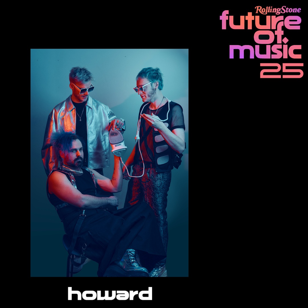 RollingStoneFra's tweet image. FUTURE OF MUSIC : Entre gros rock virant occasionnellement au metal et dérivations électroniques, Howard oscille a tout va.

Découvrez les 25 artistes issus de la francophonie qui vont compter en 2025 : rollingstone.fr/futur-de-la-mu…

#futureofmusic #rollingstonemagazine #howard