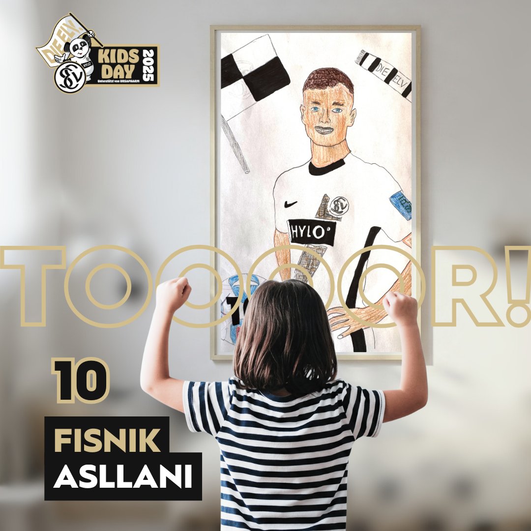 SV07Elversberg's tweet photo. Fisnik Asllani macht das halbe Dutzend voll! Feil führt den Freistoß schnell aus und Asllani hämmert den Ball unter die Latte.

#DieElv #UnsereElv #ELVSSV

6:0 I 86. Minute

Beitrag von KIDS DAY-Reporter Sofia https://t.co/WCENsQKTFi