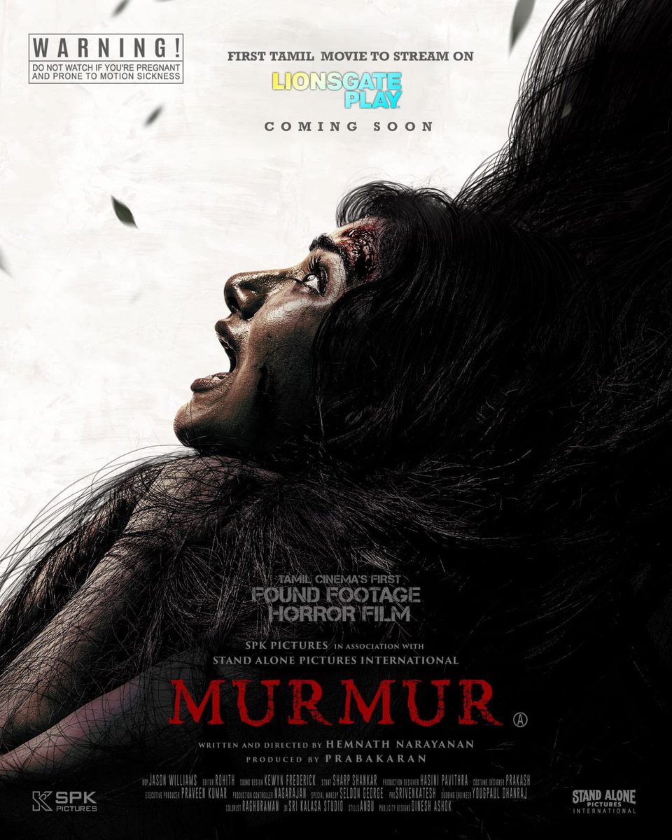 cinemapayyan's tweet image. #MURMUR Is The First-Ever Tamil Movie To Stream In Lionsgate Play

Which is also Streaming Now in Amazon prime video and Tentkotta