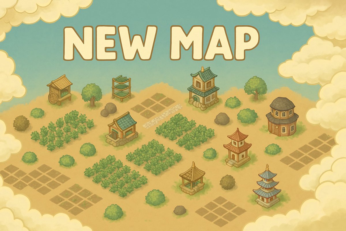 🌱 Big Map Update is Here! Tea Farmers, we've just released our biggest update yet!

✨ We’ve completely reworked the game engine and redesigned the map from the ground up. It’s now 2.5x larger, smoother, and faster than ever!

🌿 The camera moves more fluidly, and you can now