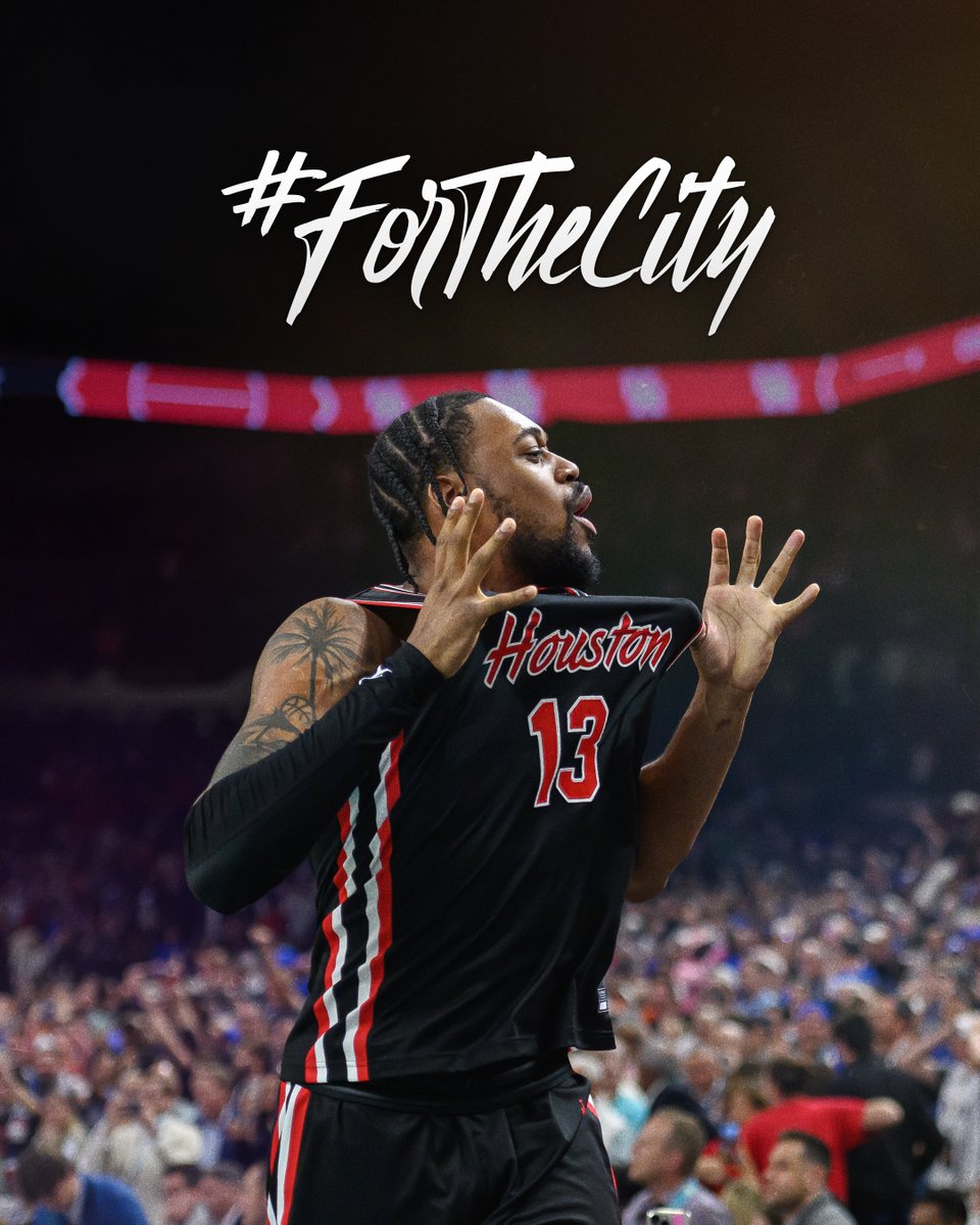 This is bigger than basketball.

“Houston” means believing in something greater — and knowing it takes all of us to get there.

No matter where you’re from, we’re playing for you in the national championship.

#ForTheCity