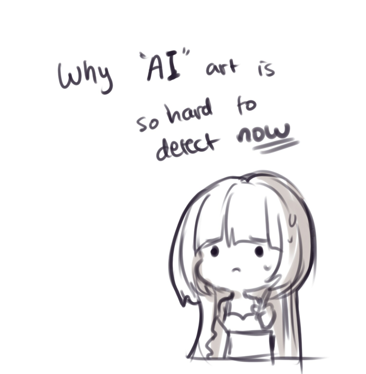 why ai art is so hard to detect now (1/4)