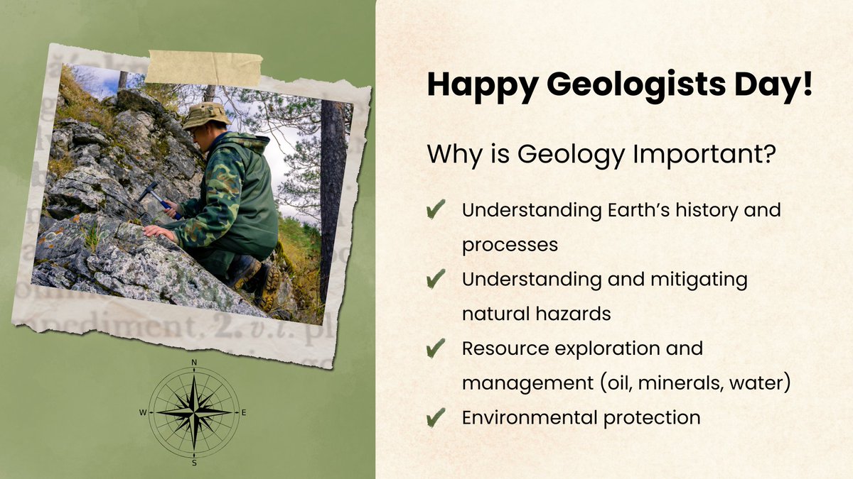 It's #GeologistsDay!

Our geologists are the schist. And they also really know their schist, which benefits the whole state of #Kentucky.

So thanks to the #KGS geologists and all geologists out there! #geology #geoscience