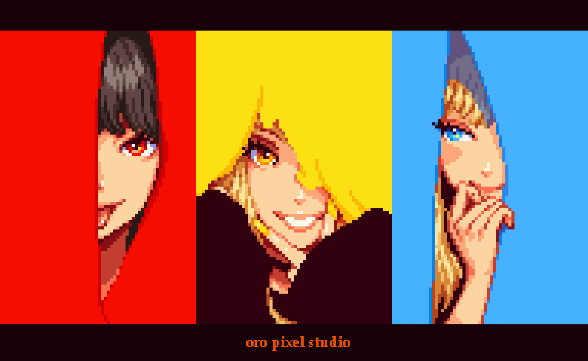 Feeling both stressed out and totally burned out right now, so I’m gonna drop this old practice piece here to give my morale a little boost...

#pixelart