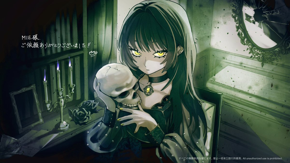 dada_illust's tweet photo. イラスト描かせていただきました！！💀
よろしくお願いします〜✨ https://t.co/JayUSW1545