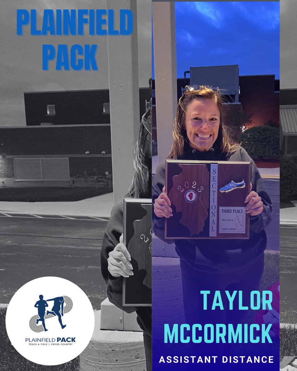 Meet Taylor McCormick! Taylor is an assistant coach with the club and also coaches both XC and TF at Old Quarry. Her girls took 10th in 2023 and 5th in 2024 in XC. She has coached multiple all-staters! Taylor will help us in coaching our distance and cross country runners.