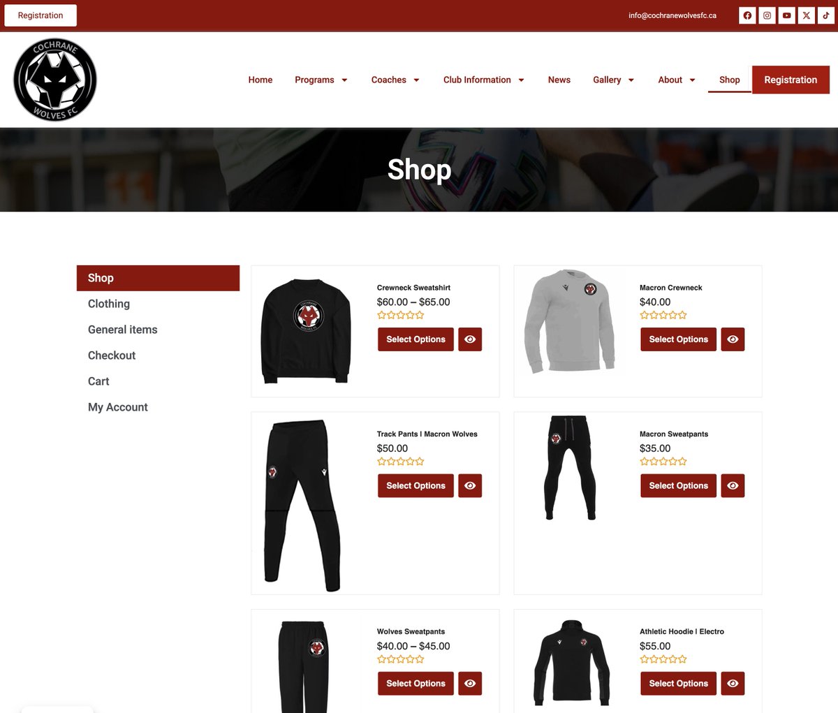 cochranewolves's tweet image. 🐺💛 𝗪𝗘𝗔𝗥 𝗧𝗛𝗘 𝗣𝗔𝗖𝗞. 𝗙𝗘𝗘𝗟 𝗧𝗛𝗘 𝗣𝗥𝗜𝗗𝗘. 🖤⚽
Show your Wolves spirit wherever you go with official Cochrane Wolves FC gear!
From cozy hoodies to bold scarves and everything in between — we&apos;ve got your style covered.
🛍️ Shop the look ➡️ rfr.bz/tda77da