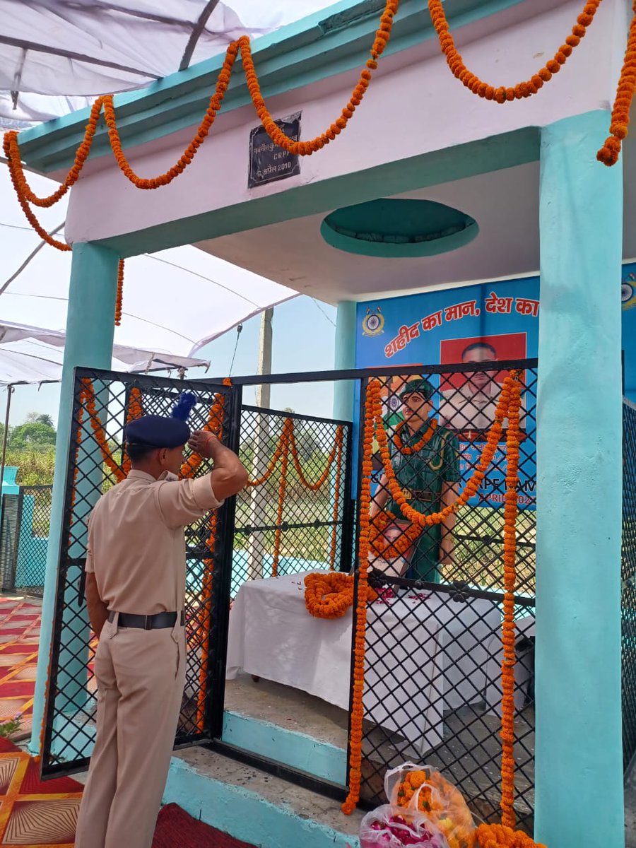 Homage ceremony in respect of Martyr Constable Navneet Kumar who was Martyrdom on 06/04/2010 has been organised by GC CRPF Rampur on 06/04/2025 at his home town Dist-Bijnor, UP in the supervision of Shri Subhash Chander, DIGP. On the occasion of honour ceremony.
<a href="/crpfddn/">UTTARAKHAND SECTOR, C.R.P.F.</a>