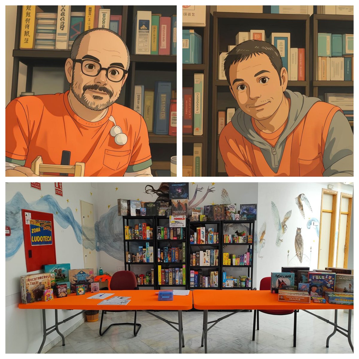 ¡No me digáis que no son adorables nuestros ludotecarios! 🤩 ¿De verdad no vais a pasar a retirar juegos? 😲

#HuelvaJuega
#Juegosdemesa