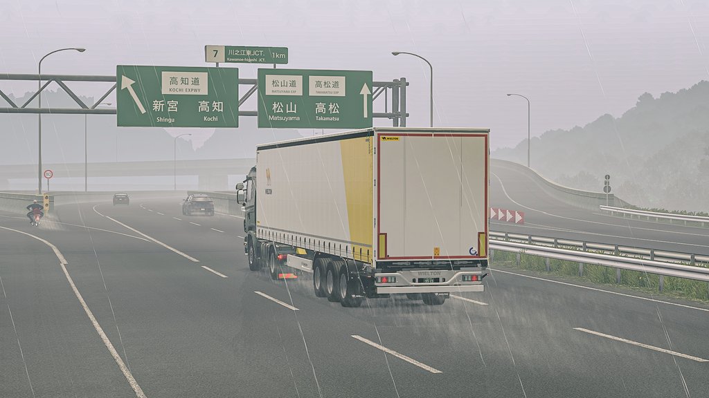 therionizer's tweet photo. Project Japan v 1.0.11
Delivery 58 : Suita-Matsuyama
Cargo : Honey
Part 4
#ProjectJapan #ETS2jp #ETS2 #EuroTruckSimulator2 #SavePalestine #SaveGaza #PrayForPalestine 🇵🇸 #doublestandards https://t.co/TXtCkgDhCp