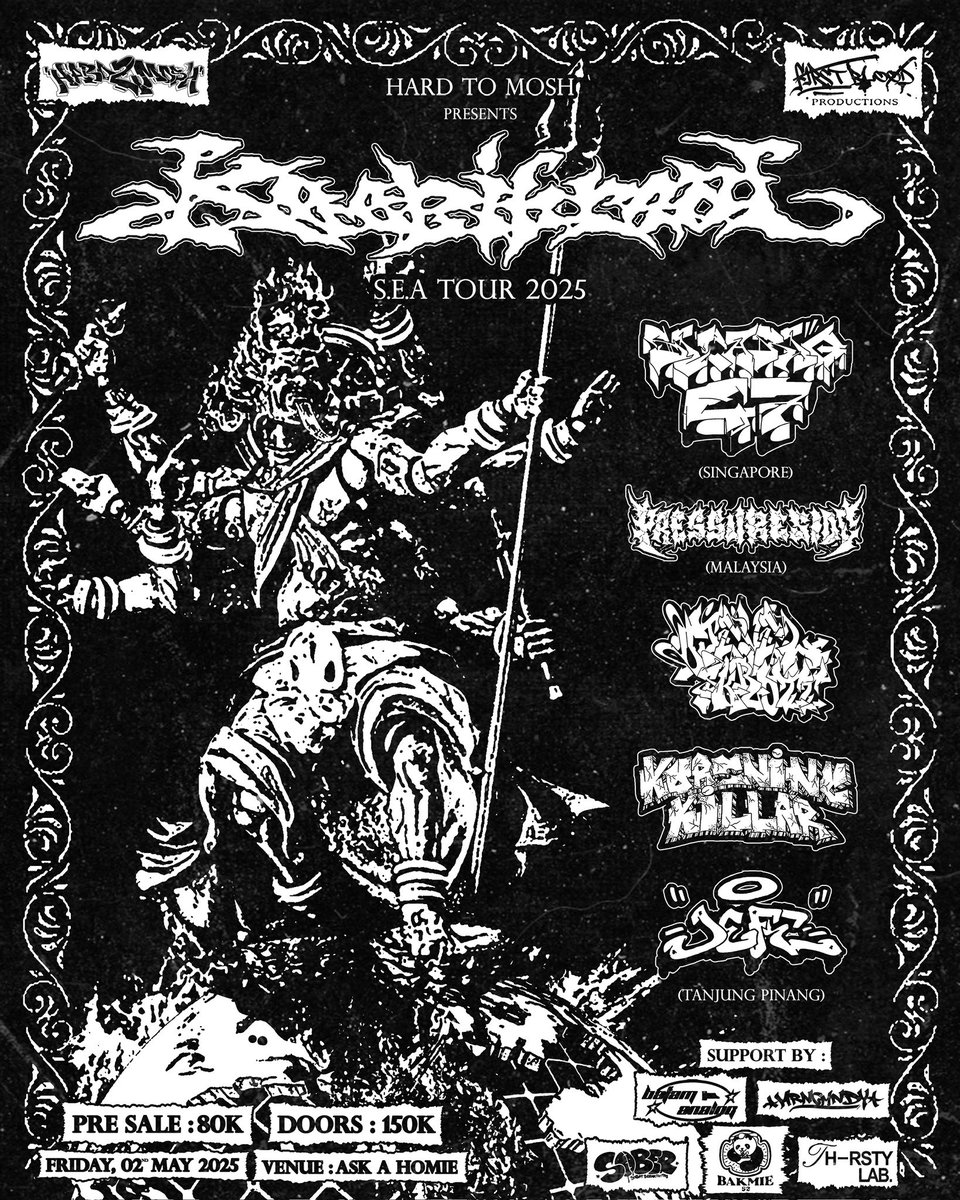 Catch <a href="/pressuresidehc/">PRESSURESIDE</a> rockin’ the Keep It Real tour in Batam on 02 May 2025. Don’t miss it or else you’ll be the square one 💅🏼