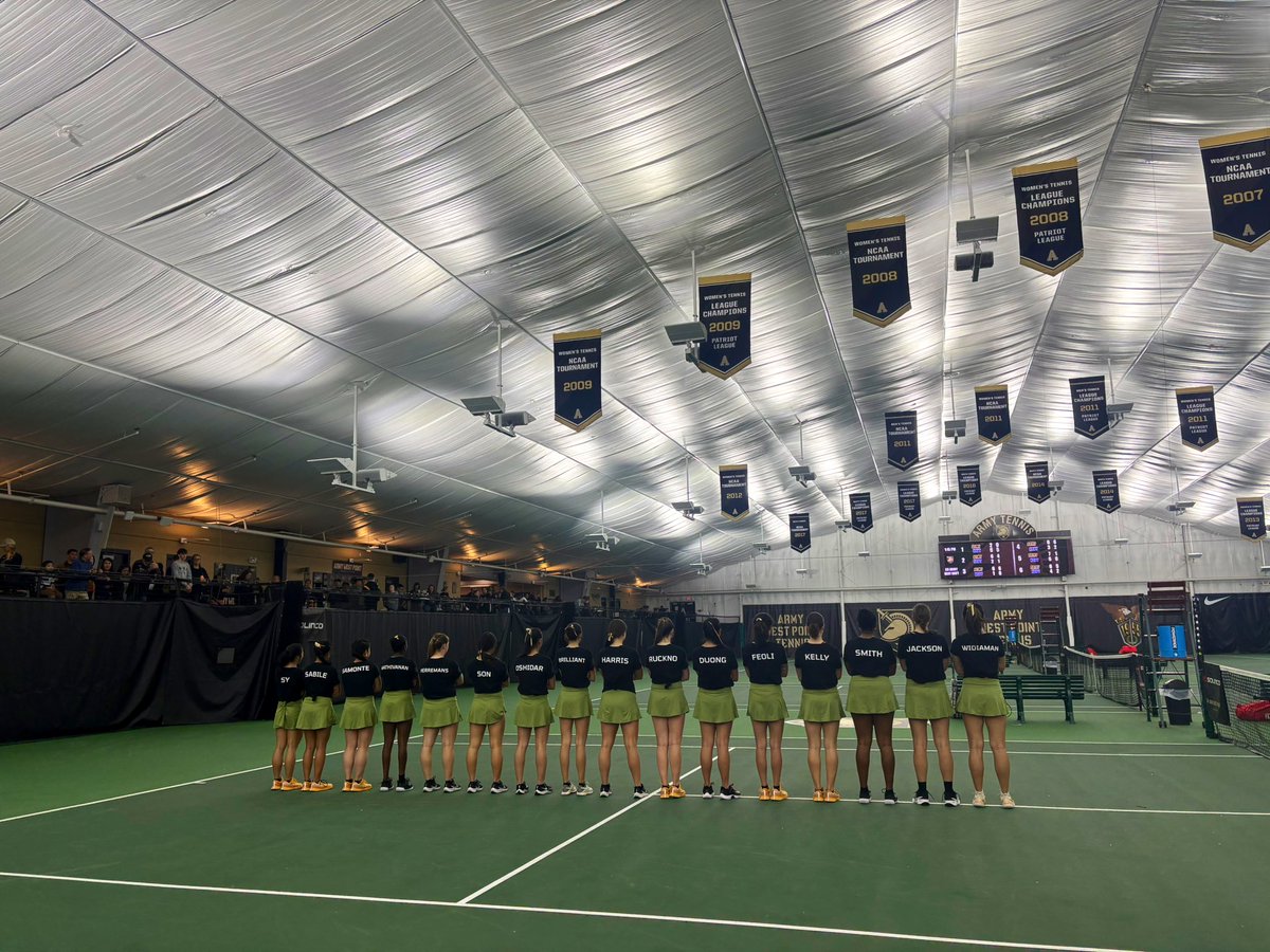 DeanUsma's tweet image. Tennis…..Star!!! ⭐️

#GoArmy #BeatNavy