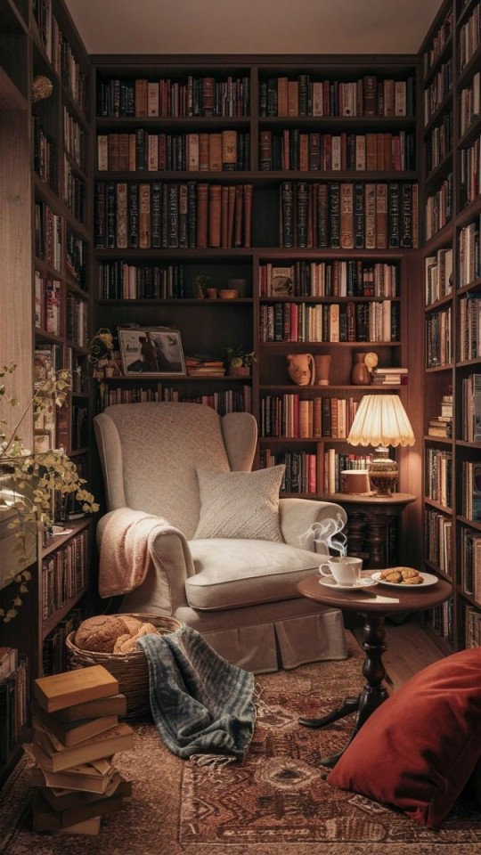 Solariafne's tweet photo. The soft glow of the lamp illuminates a cozy nook, where stories whisper and time stands still.
#bookslibraries #books #homedecor #interiordesign #interiors #decor #inspiration #bathroom #scenery #homelifestyle https://t.co/N6wLHJwmuz