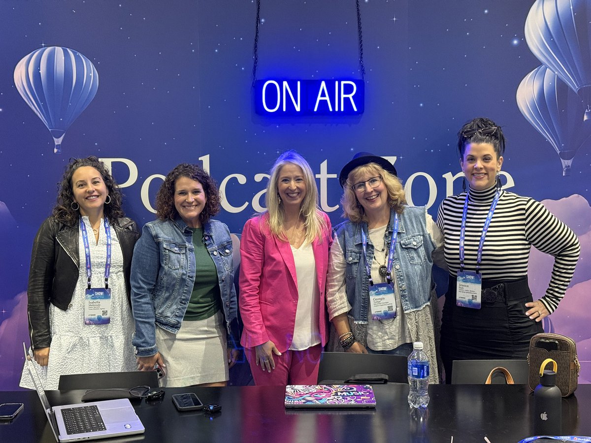 ๐
ถ๐
ด๐
พ๐๐
ถ๐
ธ๐
ฐ ๐๐
ด๐๐
ป๐
ฐ๐
น๐
ด (@georgiaterlaje) on Twitter photo ISTE/ASCD live podcasting at #THEAIRSHOW talking about AI in education . <a href="/Packwoman208/">Jessica Pack</a> <a href="/TeacherWinters/">Matthew Winters</a> <a href="/ISTEcommunity/">ISTE+ASCD Community Leaders</a> <a href="/ISTEofficial/">ISTE</a> ISTE/ASCD live podcasting at #THEAIRSHOW talking about AI in education . <a href="/Packwoman208/">Jessica Pack</a> <a href="/TeacherWinters/">Matthew Winters</a> <a href="/ISTEcommunity/">ISTE+ASCD Community Leaders</a> <a href="/ISTEofficial/">ISTE</a>
