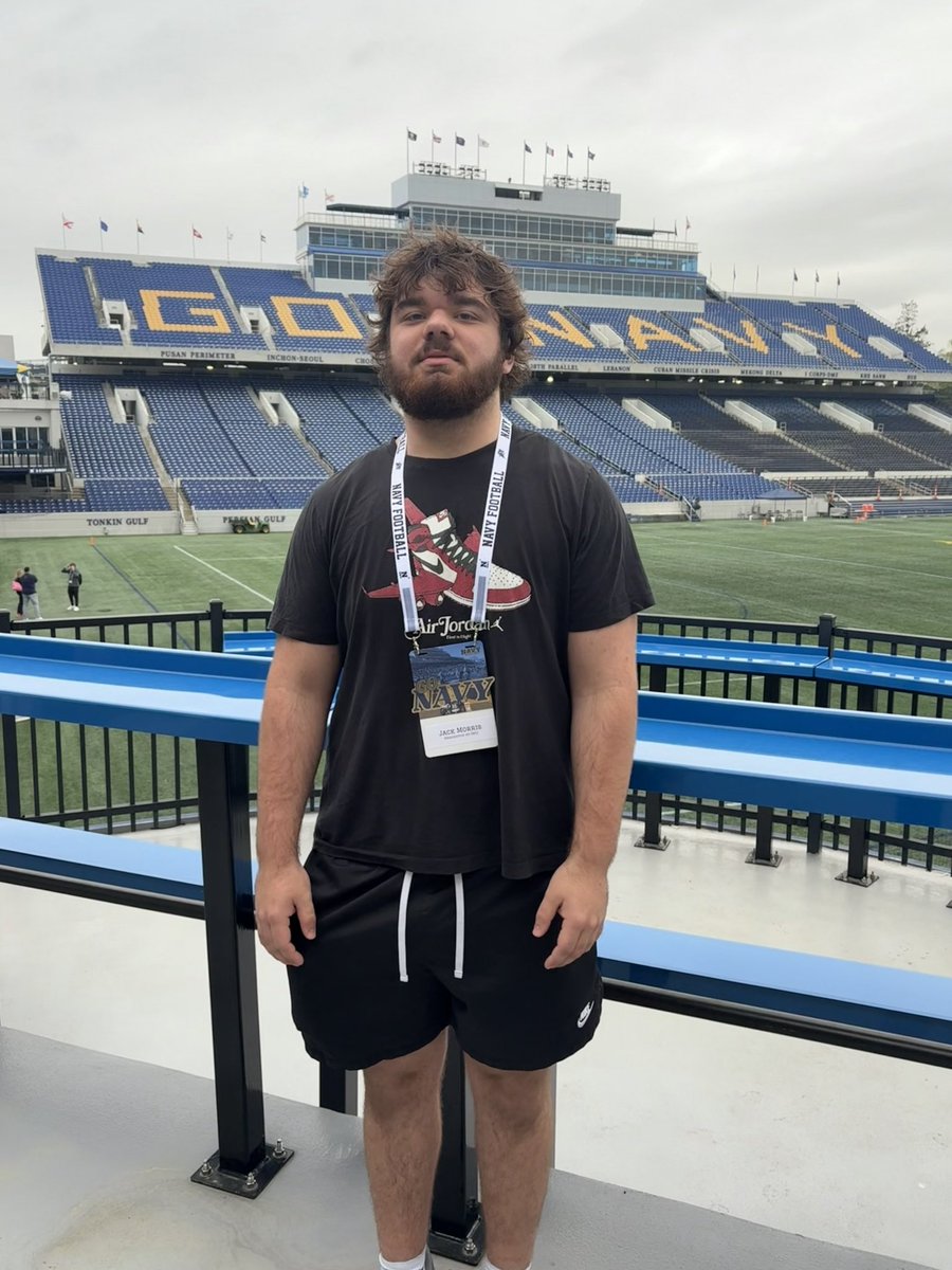 thejackmorris_'s tweet image. thank you @Jay_Guillermo57 for the spring practice invite! It was definitely an honor, Navy is a great place to be!