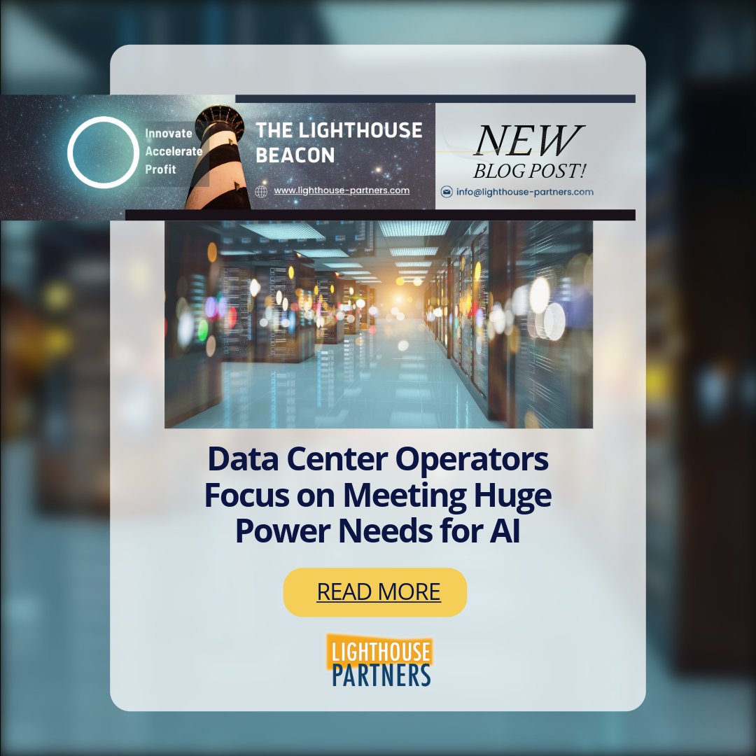 All energy sources, including nuclear, are available for powering AI data centers. Read <a href="/peteharrislp/">Pete Harris and Lighthouse Partners</a>'s latest blog for more lighthouse-partners.com/post/data-cent… #AIDataCenters #AIInnovation  #decentralizedfuture #DePIN #DecentralizedAI #ArtificialInteligence