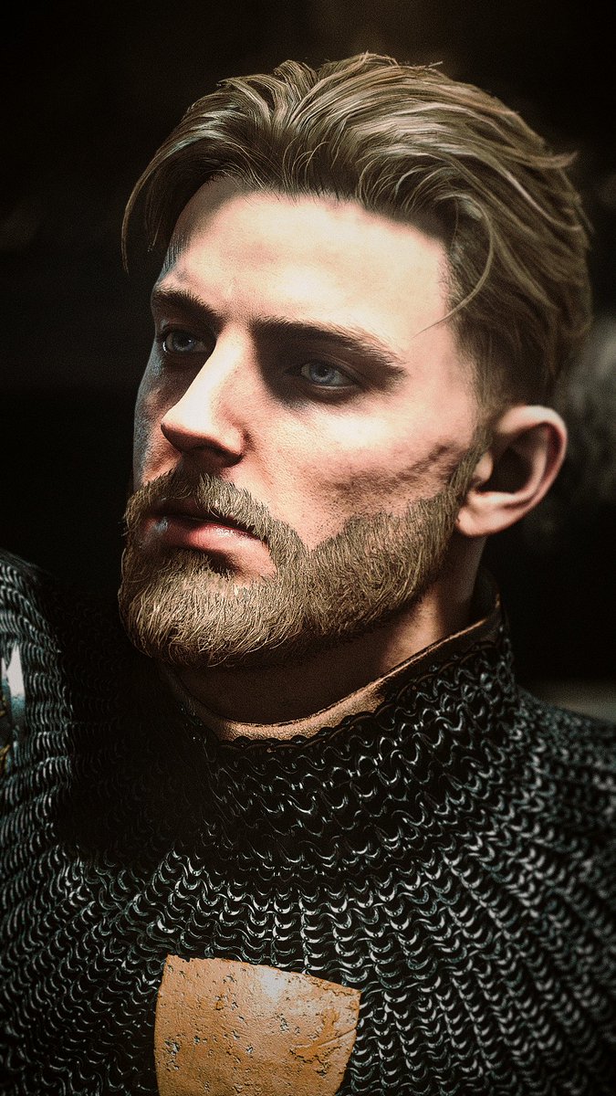 autobugz's tweet image. This beard and mature Lord Hans Capon has awoken sth in me I usually don't like beard but...🫠 Also why I see the sadness in his eyes? 😭