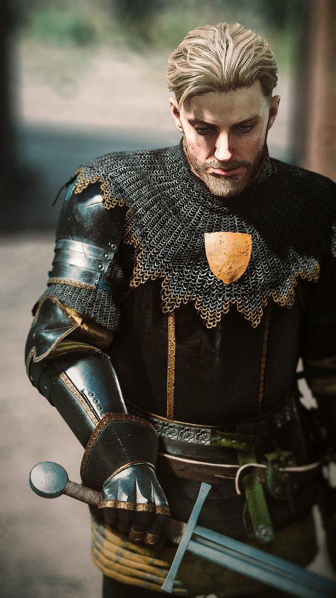 This beard and mature Lord Hans Capon has awoken sth in me I usually don't like beard but...🫠 Also why I see the sadness in his eyes? 😭