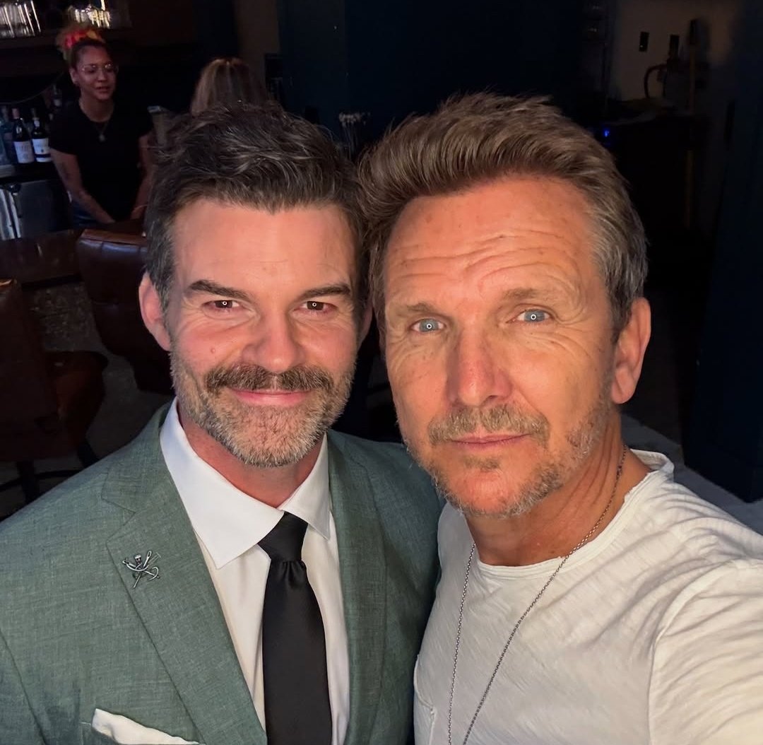 SalvatoreSchool's tweet photo. Cheers 🎉

(Via @sebroche Instagram) 

https://t.co/KsJMPiCL2m 

#TVDForever #TVDFamily #TheOriginals #Legacies #SalvatoreSchool #IWFE3 https://t.co/nnhNSblx1h
