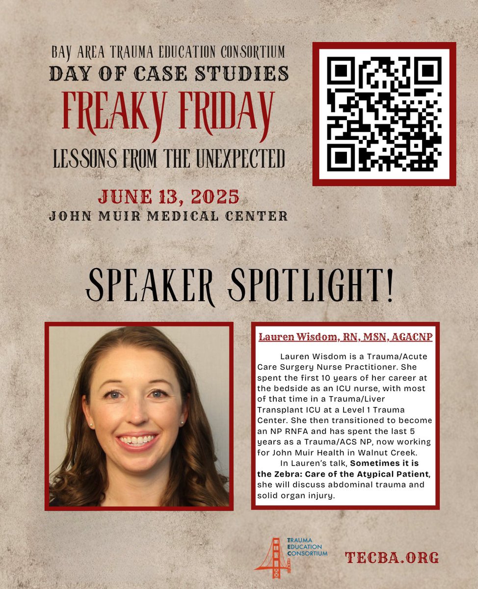 Join us for a Day of Trauma Case Studies live at John Muir in Walnut Creek or OnDemand
