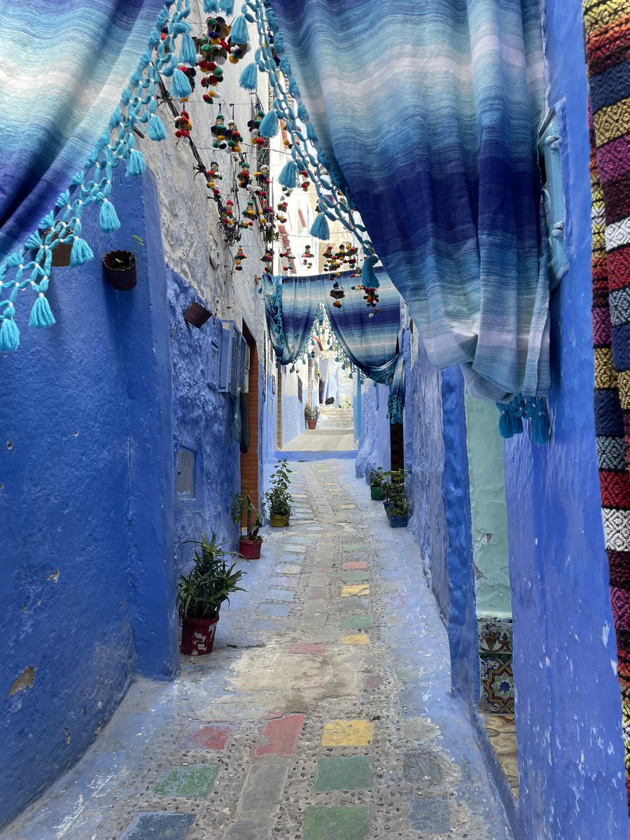PeterboroughTra's tweet photo. Chefchaeoun #theBlueCity 🇲🇦 https://t.co/dE2yjmAQJe