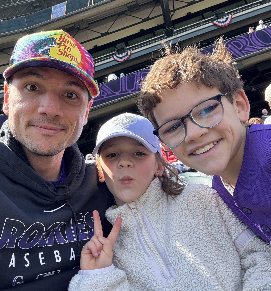The squad is here. Put us on the board?

#ILoveCoorsField 💜