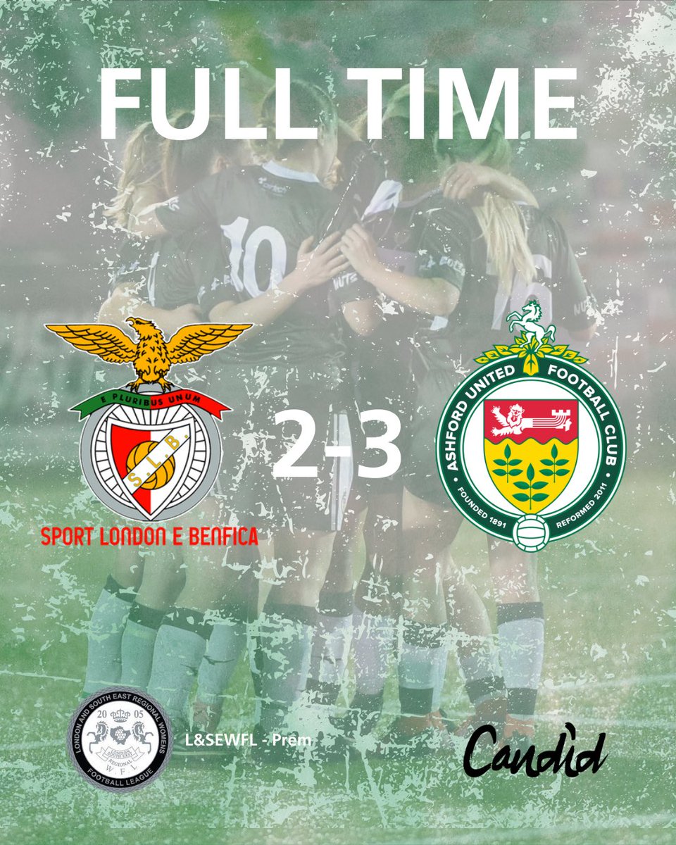 AshfordLadiesFC's tweet image. FULL TIME!

A well deserved win today! Our hard work and determination secured us a 3-2 win💚

Goal Scorers:
Beth Senior⚽️
Ella Roper⚽️
Cally Evans⚽️

#aufc #nutsandbolts