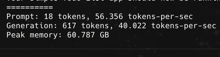 Tested Llama 4 Scout 4-bit quantized version also on MLX and it is running at ~40t/s and consumes around ~61GB of memory. It seems 64GB Macs won't be enough to run this without spilling into swap.