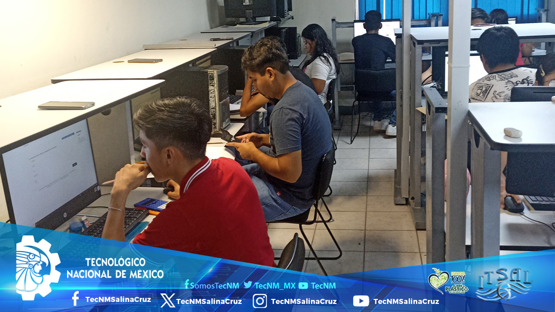 Aspirantes presentan examen de adminsión de la primera etapa en el ITSAL

salinacruz.tecnm.mx/aspirantes-pre…