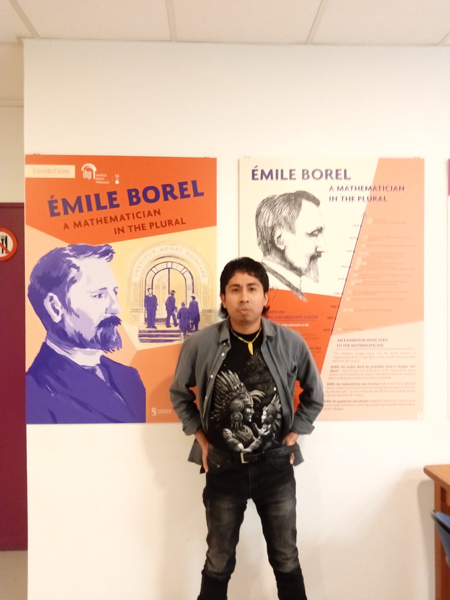 CIMPA_Math's tweet image. Fredy Diaz Garcia (UNAM) joined the 'Representation Theory & Noncommutative Geometry' programme at IHP, Paris (6 Jan - 4 Apr 2025) with CIMPA funding. 📚 See pics of his research journey! 👏 #CIMPA #Mathematics #Research 🌍 More: cimpa.info/en/node/57