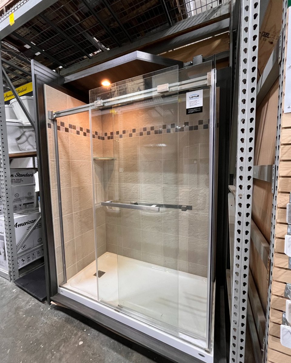 SutherlandsKC's tweet image. Give your bathroom a major face lift with a new shower.   #BathroomInspo #DIYHomeProjects #ShowerDesign #HomeDecor #InteriorDesign #RenovationIdeas #BathroomDesign #HomeImprovement #ShowerUpgrade #BathroomRenovation