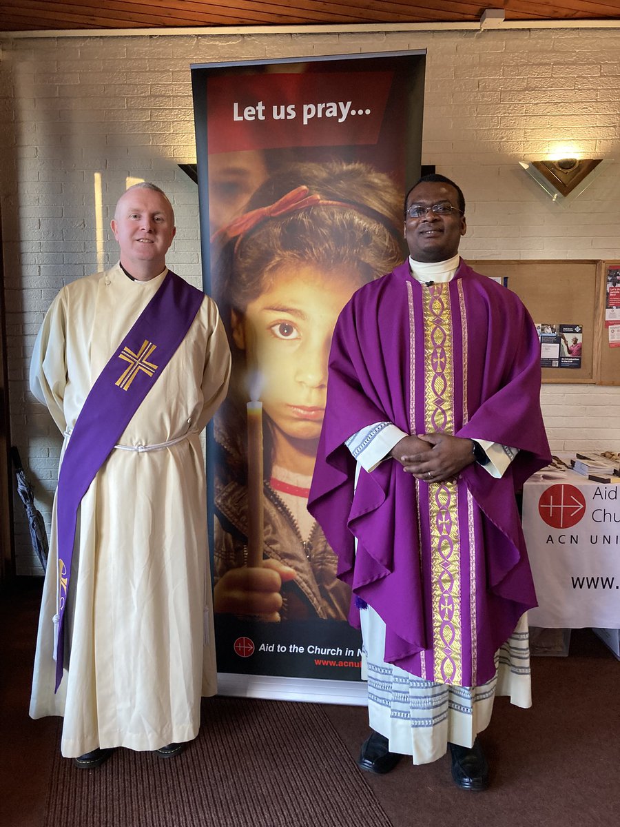 ACNUK_CO's tweet image. A huge Thankyou to Canon Michael Cooke, @SalfordDiocese Fr Chukwujekwu HFFBY, Deacon Paul Chisnall and all the Parishioners of Our Lady of Hope & St Luke’s and St Peter & St Paul’s for their generosity & kindness this weekend…🙏✝️❤️