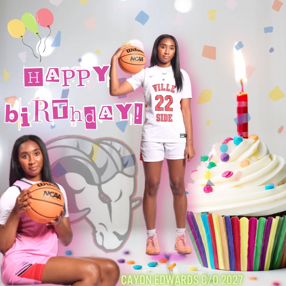 HAPPY BIRTHDAY CADYN!!!! We hope this sweet 16 is the sweetest for you!! Cadyn is a first year Lady Ram who made a great impact on the court this year as a sophomore! Enjoy your special day!! #rams