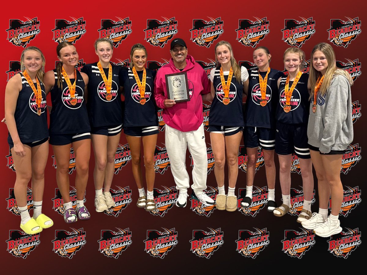 OhioBasketball.com (@ohio_basketball) on Twitter photo Bearcat Classic, 11/12th-grade girls platinum division champs East TN Air! <a href="/EastTNAir/">East TN Air (Campos)</a> Bearcat Classic, 11/12th-grade girls platinum division champs East TN Air! <a href="/EastTNAir/">East TN Air (Campos)</a>