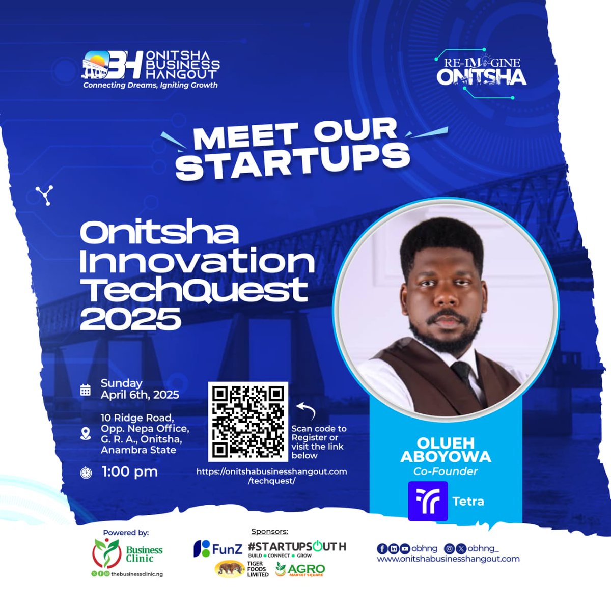 Meet the cash winners of the #OnitshaInnovationTechQuest 2025

"Y-Queue?" won the bulk of the money.
Followed by "Beyond STEM" and "Tetra"
Congratulations to them 🎊🎉

#OnitshaBusinessHangout changing the face of the East.