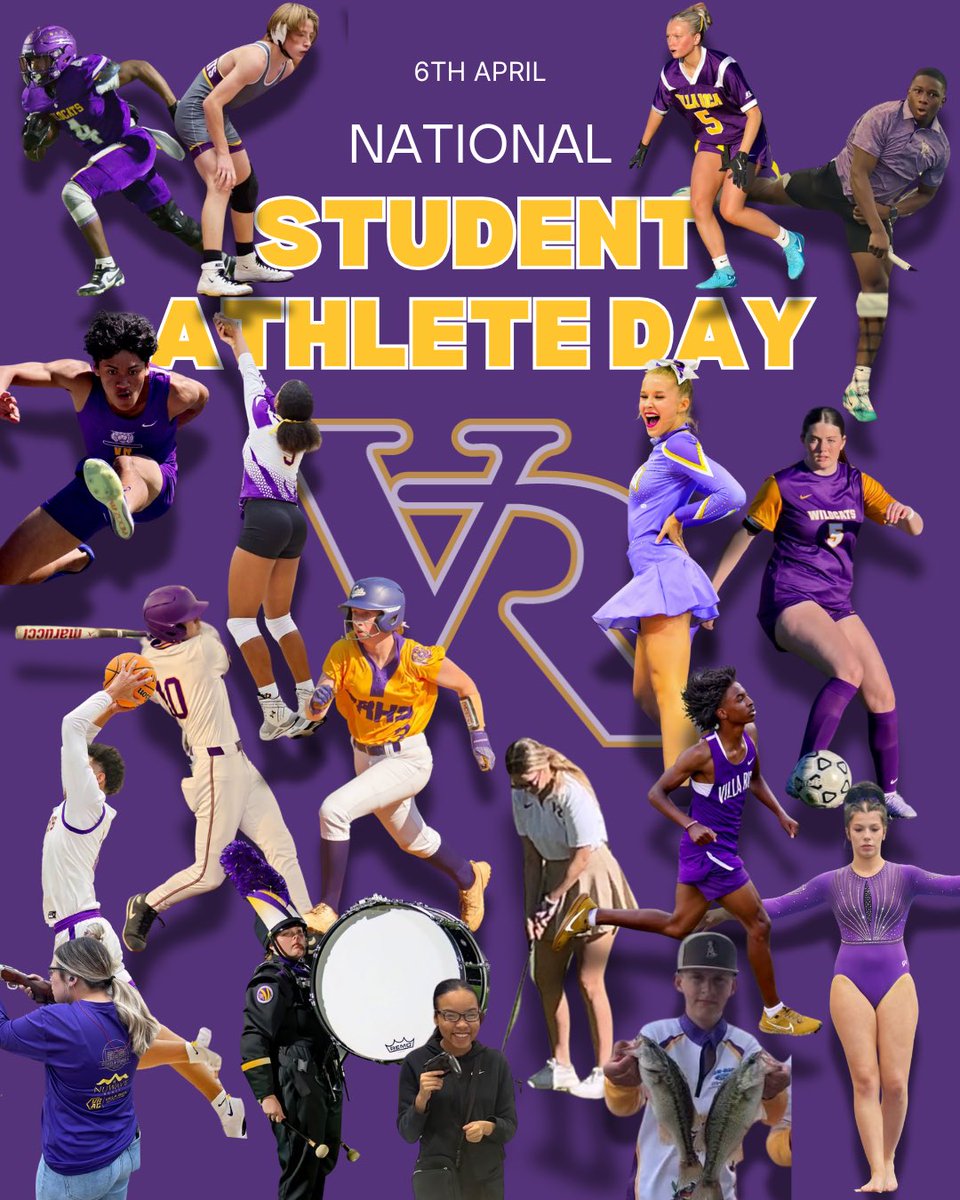 Today we salute our STUDENT ATHLETES!!! The time and dedication put in doesn't go unnoticed. Wildcat nation is proud!!! #weareVR <a href="/_VRHS_Baseball/">Villa Rica High School Baseball</a> <a href="/VRHSLadyCats/">VRHS SOCCER ⚽</a> <a href="/_VRHS_Football/">Villa Rica High School Football</a> <a href="/VRWildcatSoccer/">VRHS Boys Soccer</a> <a href="/vrhswrestling/">VRHSWRESTLING</a> <a href="/vr_cheer/">VRHS Cheer</a> <a href="/VRtrackandfield/">Villa Rica High School Track and Field</a>