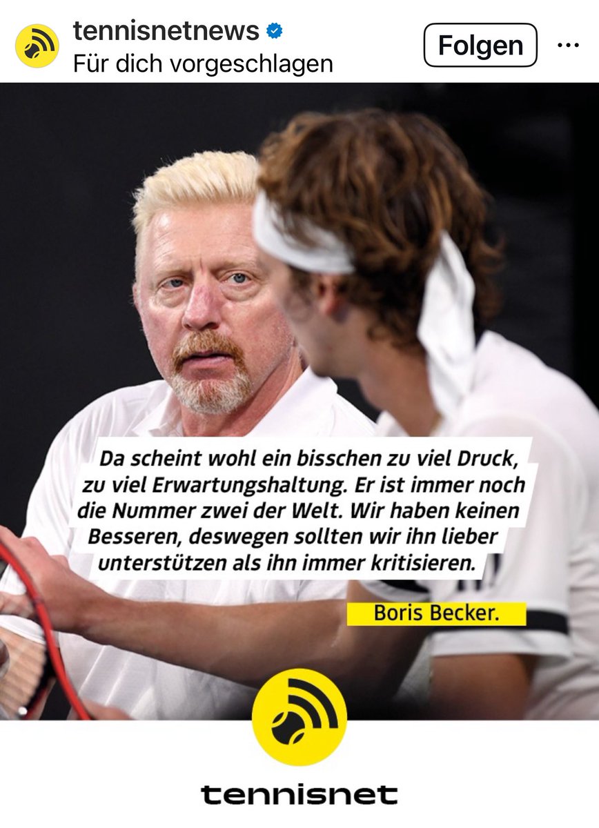 Exakt! Der richtige Ansatz <a href="/TheBorisBecker/">Boris Becker</a> <a href="/AlexZverev/">Alexander Zverev</a>