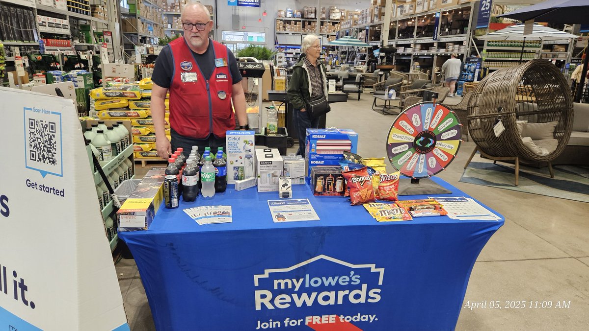 Jason Hunt (@huntjasonr) on Twitter photo Harold helping customers get their projects completed through Lowe's, and giving out popcorn, at 1123. @<a href="/JBBailey88/">James Bailey</a> <a href="/DebDearing/">Deb Dearing</a> Harold helping customers get their projects completed through Lowe's, and giving out popcorn, at 1123. @<a href="/JBBailey88/">James Bailey</a> <a href="/DebDearing/">Deb Dearing</a>