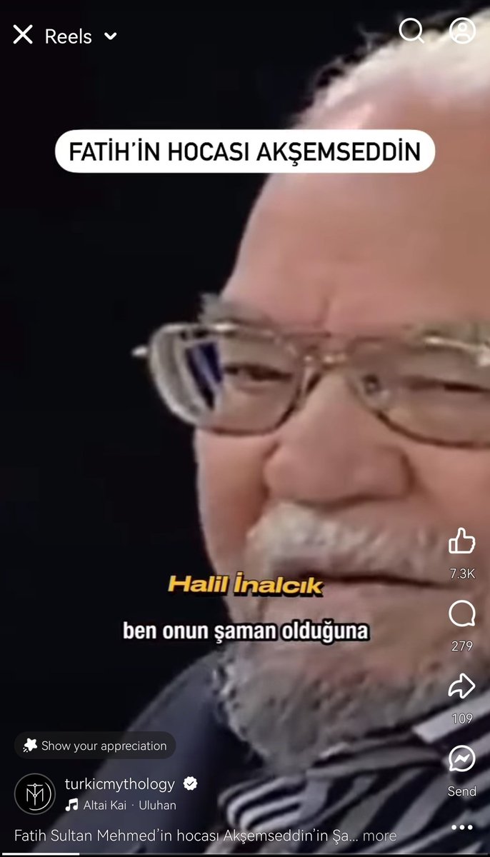aronberk's tweet photo. Dünyaca hocaların hocası, bilimin kutbu olarak kabul edilen ulu Türk tarihçi Prof. Dr. Halil İnalcık Anadolu Türklerinde bile Şamanizm izlerinden söz ederken atıfsız ve numarasız sayfalardan ibaret bröşür yazanlar ise Şaman, Şamanizm yok diye sayıklarlar😅
https://t.co/X3HSn5Xvnd https://t.co/ZnHu70iFsX