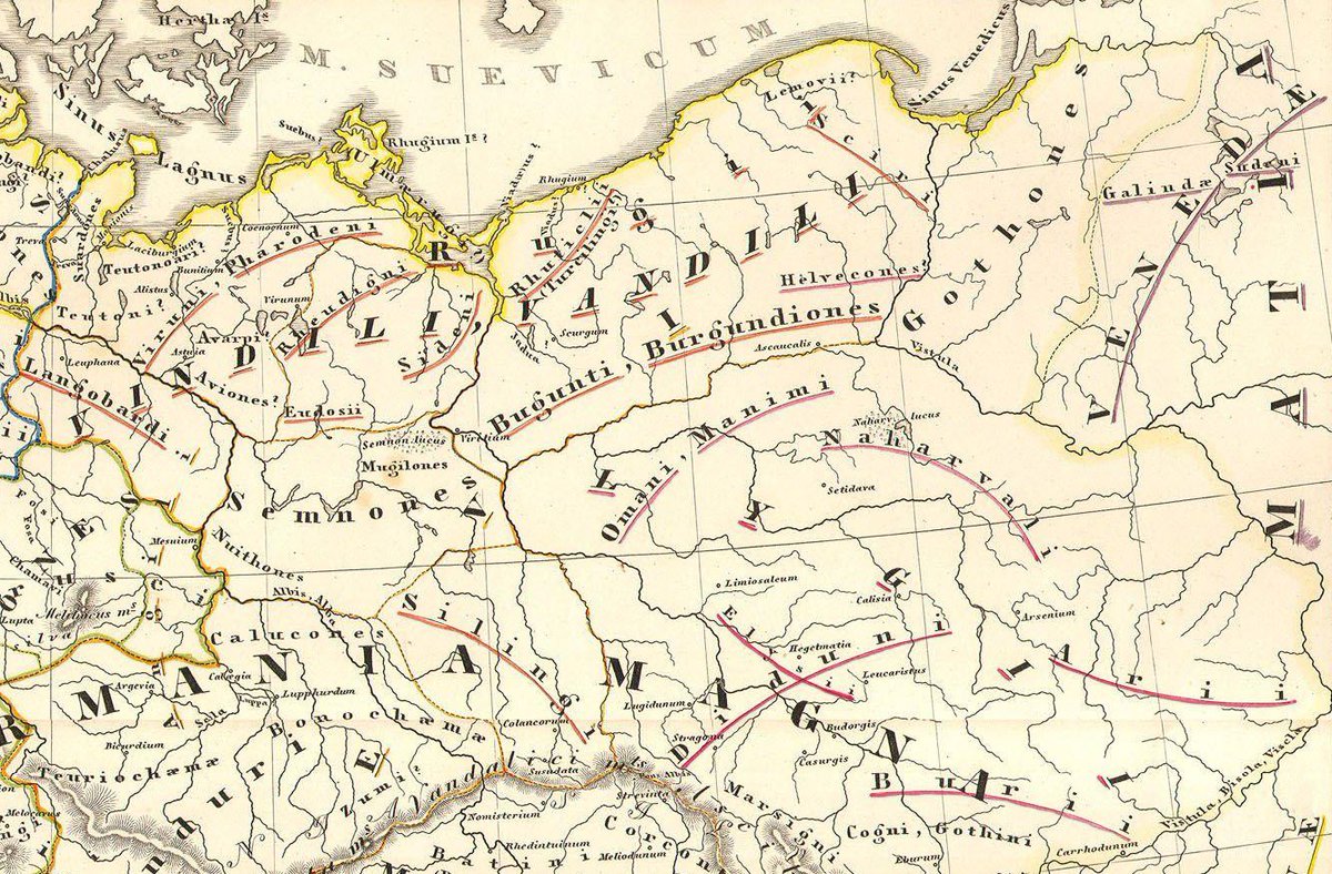 Peter_Nimitz's tweet image. Longform post (11k words) on the Germanic peoples from their origins in the eastern Baltic through their Bronze Age conquest of Scandinavia, their late 1st millennium BC expansion into Germany, & past the overthrow of Rome: substack-proxy.glitch.me/articles/nemet…