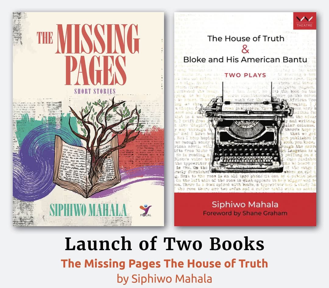 salaamedia's tweet image. #BookBytes: Shafinaaz Hassim speaks to Prof Siphiwo Mahala about the recent launch of two new books: The Missing Pages anthology and a collection of plays. We also chat about the DALRO Can Themba Merit Award which was announced at the Time of the Writer Festival last month.