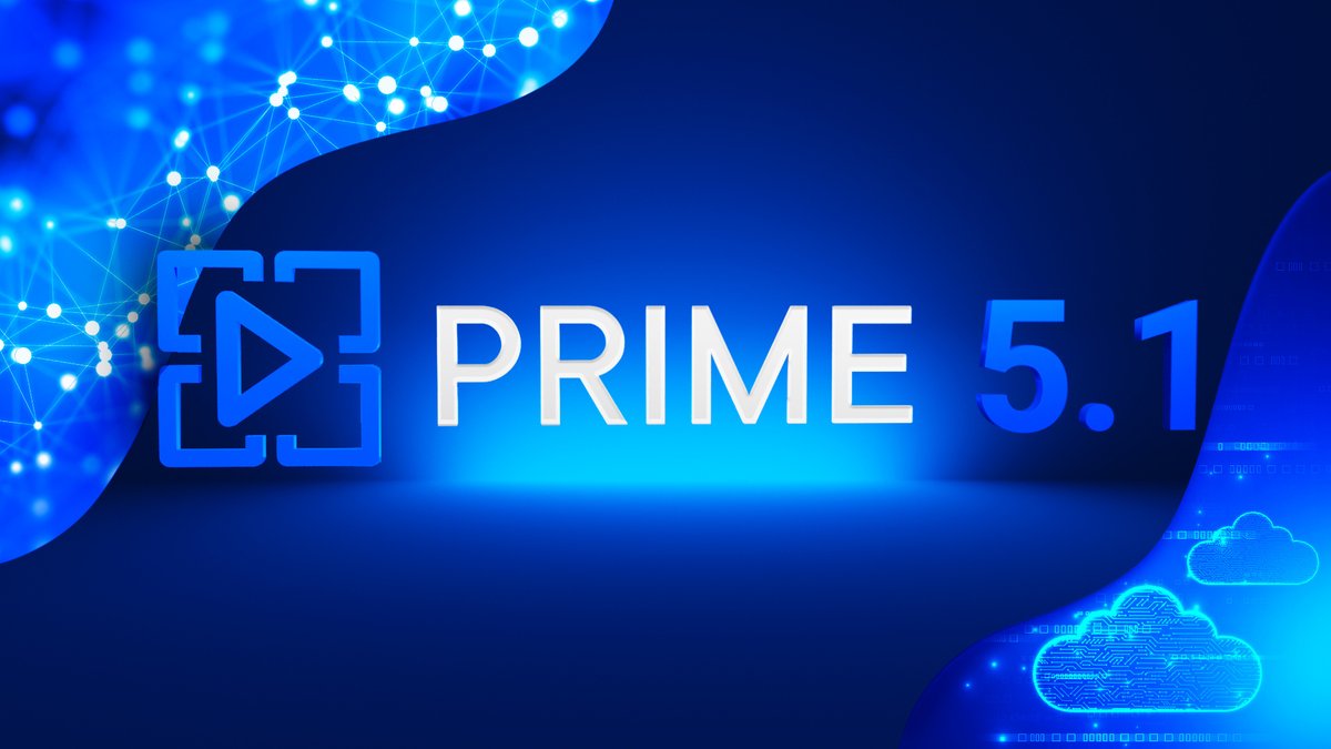 PRIME 5.1 is here – This update brings more power, more precision, and more possibilities than ever before. 📍 See it in action at NAB Show 2025, Booth SL1511!

hubs.la/Q03fPgkh0

#SinceDayOne #PRIME #LiveProduction #BroadcastGraphics #NAB2025