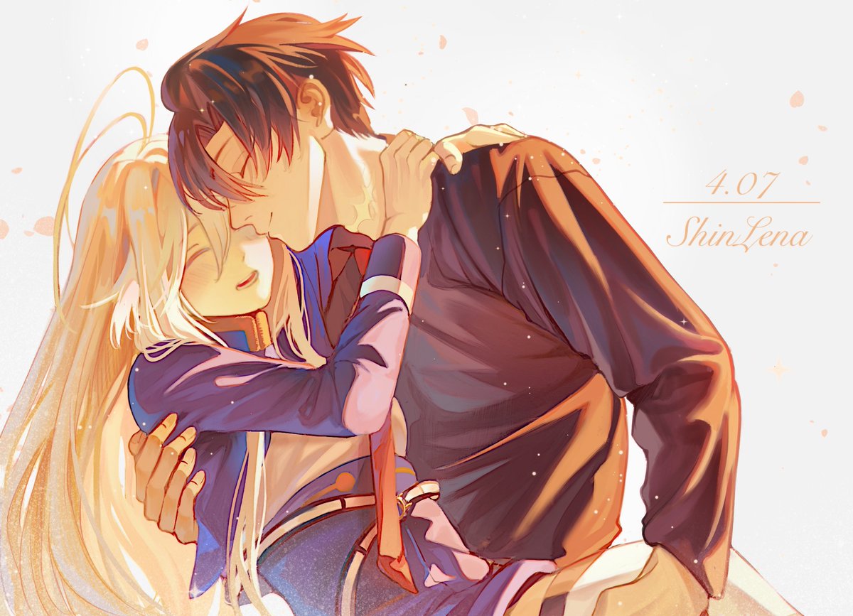 辛蕾日快乐～🎉画了和去年相对的图！