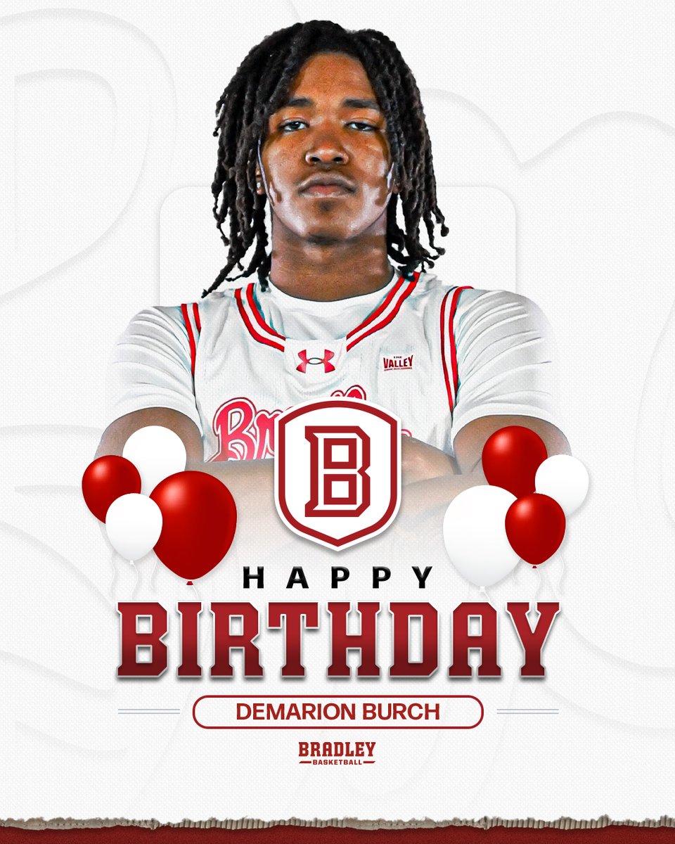 Let's wish Demarion Burch a very Happy Birthday today! 🎉🎂