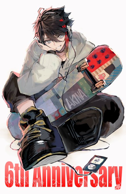 6周年!🎉 #三枝明那6周年 #さ絵ぐさ 