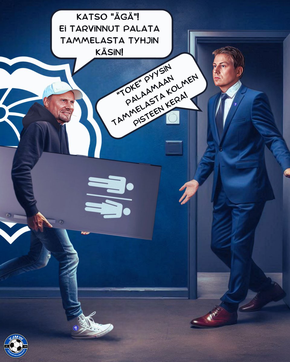 Ei ne pelit suju aina suunnitelmien mukaisesti! <a href="/hjkhelsinki/">HJK Helsinki</a> Uutta yritystä perjantaina Seinäjoella!

On Vain Yksi Klubi! 💙🤍⚽️